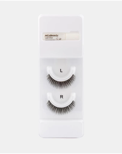 MCoBeauty - Longwear False Lashes Natural Single Set - Mykonos