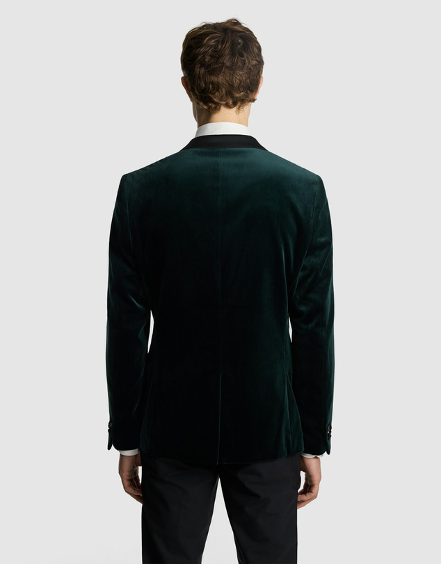 yd. - Milan Velvet Tuxedo Jacket