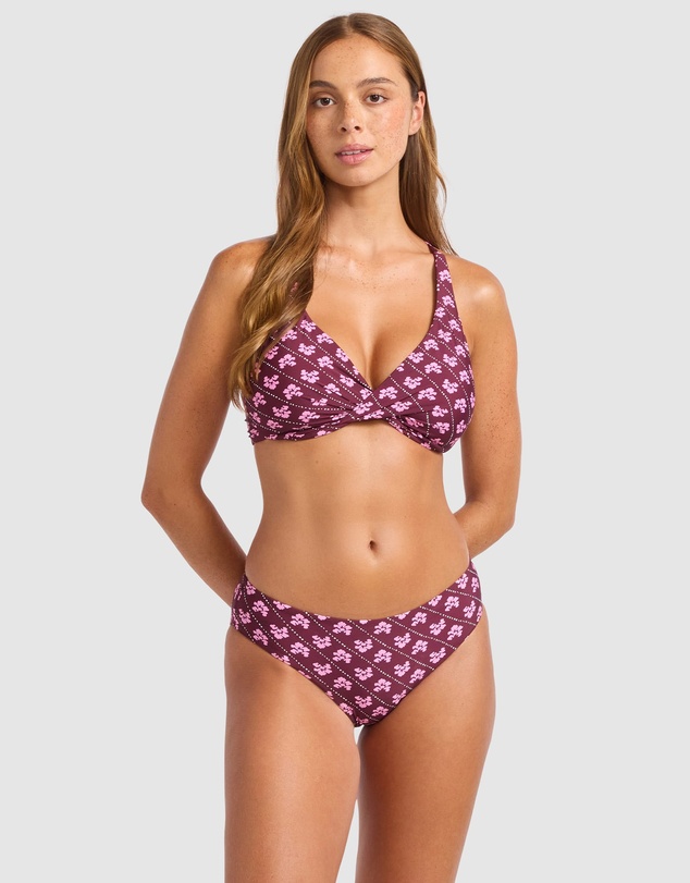 Seafolly - Batik Bloom Retro Bikini Bottom