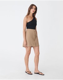 Forcast - Holly Bamboo One Shoulder Top