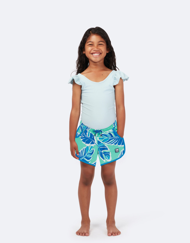 Tom & Teddy - Banana Leaf Swim Shorts