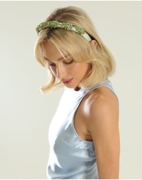 Morgan & Taylor - Soleil Headband in Green