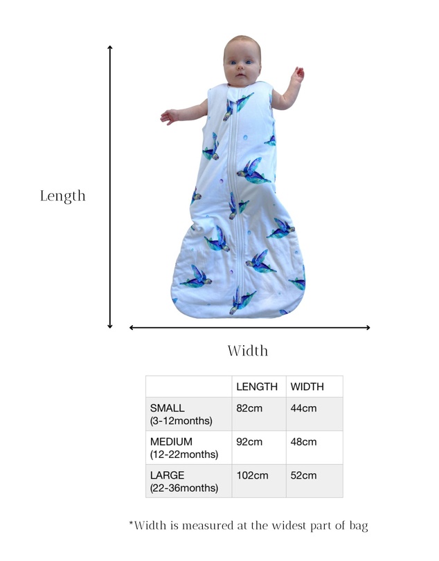 Anchor & Arrow - Gold Fern Vest Sleeping Bag 2.5TOG
