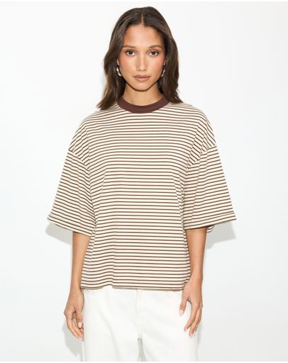 Cream & Brown