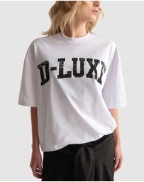 Decjuba - D-Luxe Distressed Logo Tee