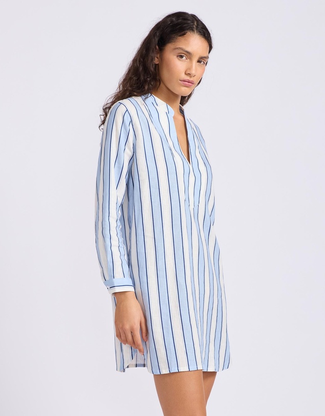 Seafolly - Wide Stripe Boxy Mini Dress