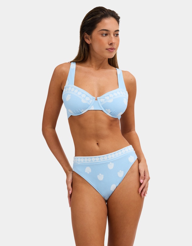 Roxy - Womens Shell Yeah Mod Mid Waist Bikini Bottom