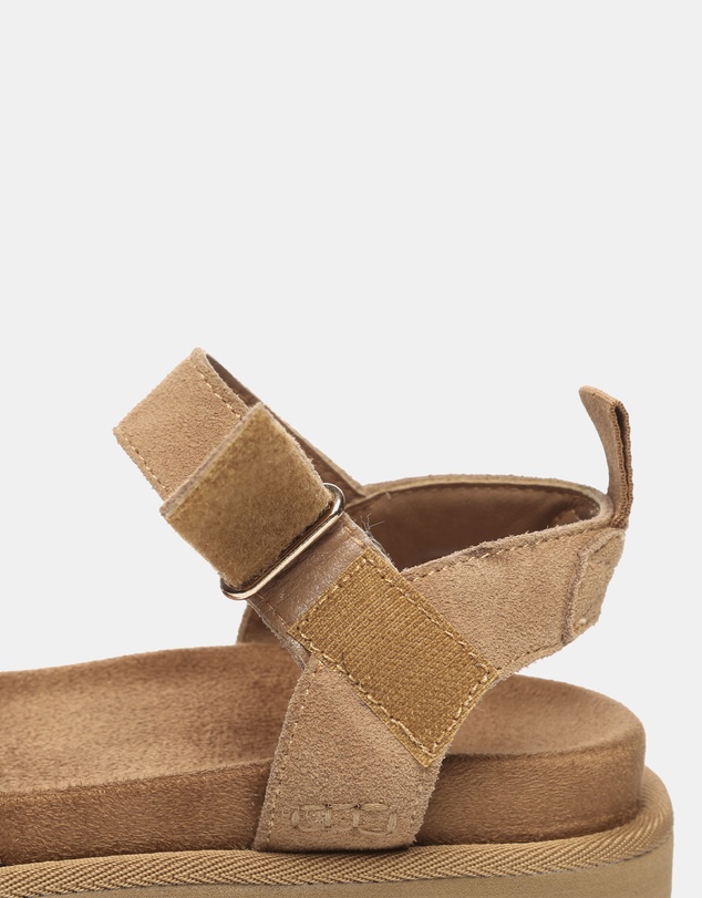 EVERAU - EverAU Ugg Carla Cow Suede Upper Sandals