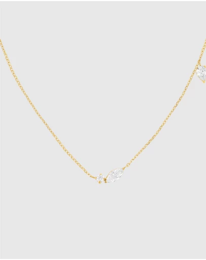 Rosefield - Mix Soft Gold-Tone Necklace