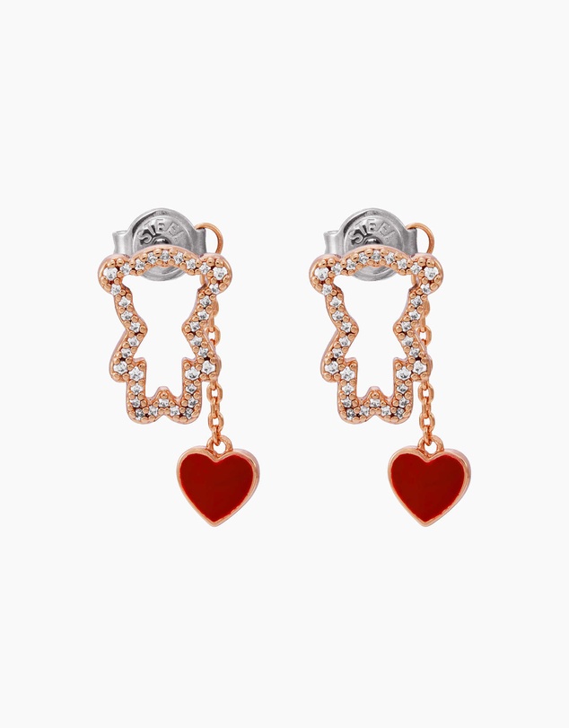 Emporio Armani - Rose Gold Tone Earring