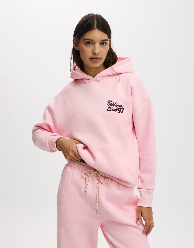 Cotton On Body Active - Plush Premium Graphic Hoodie