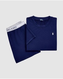 Polo Ralph Lauren - Club Terry Cotton Tee & Boxer Short Pyjama Set