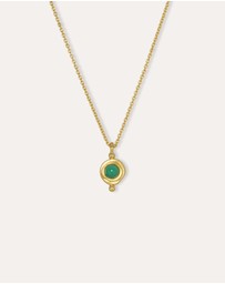 Ottoman Hands - May Birthstone Pendant Necklace