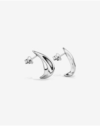 Michael Hill - Organic Shape Stud Earrings in Sterling Silver