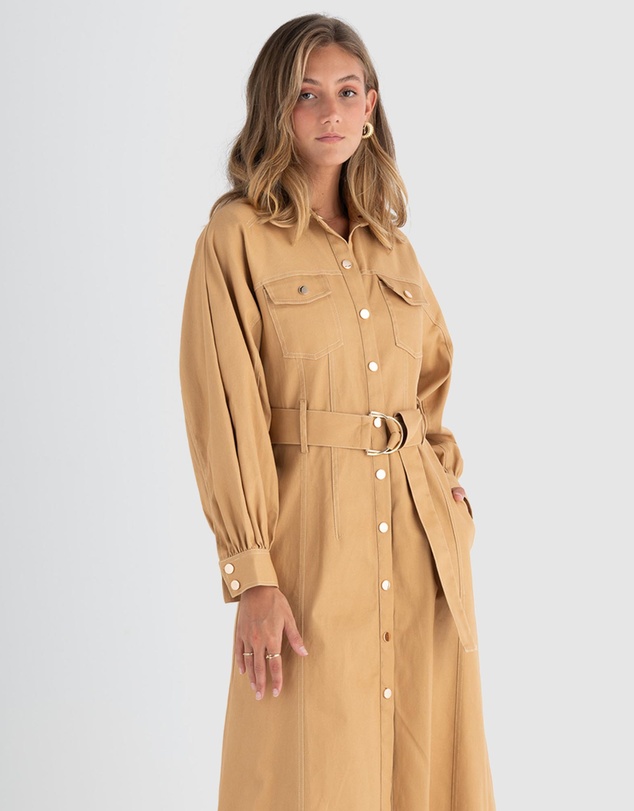 Pasduchas - Abundance Shirt Midi Dress
