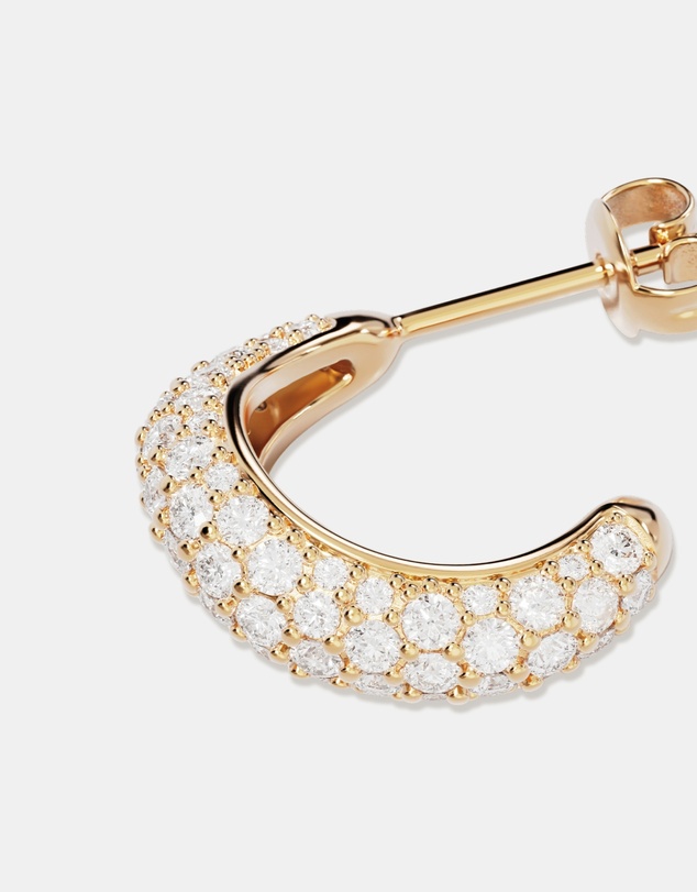 By Charlotte - Crystal Wave Hoops