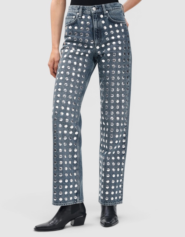 rag & bone - Shea Full Relaxed Straight Jeans