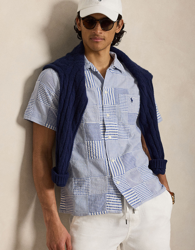 Polo Ralph Lauren - Classic Fit Patchwork Seersucker Shirt
