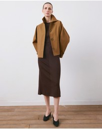M.N.G - Midi-Dress With Draped Detail