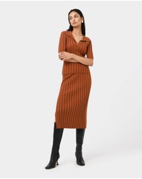 Forcast - Manhattan Knit Skirt