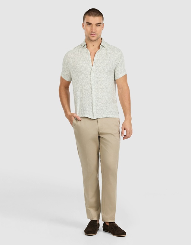 Tarocash - Blaise Textured Geo Shirt