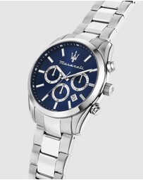 Maserati - Attrazione 43mm Stainless Steel Chronograph Watch