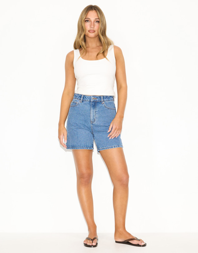 Dazie - Balmy Denim Shorts
