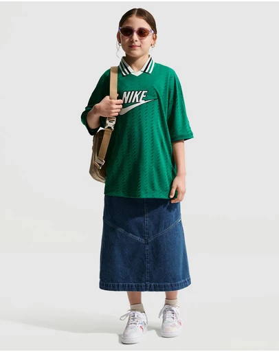 Nike - Denim Midi Skirt - Teens
