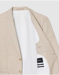 Politix - Wool Blend Regular Stretch Premium Tailored Jacket