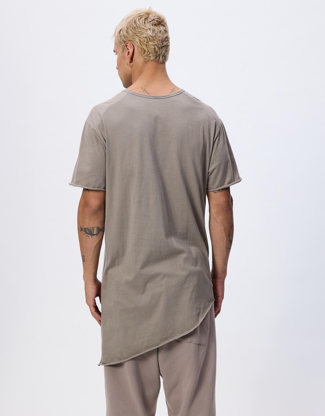 Surrounded By Ghosts - The Coltan Cotton Asymmetrical Tail T-Shirt