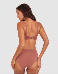 Bras N Things - NKD Lightly Lined Relaxed Wire Bra - Mocha