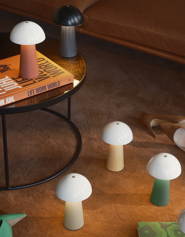 Kreafunk - Kreafunk Bello Lamp, Portable And Rechargeable - Terracotta