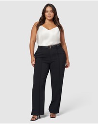 Something 4 Olivia - Maxie Straight Leg Pants