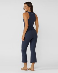 Lorna Jane - Irresistible Luxe Active Rib Cropped Yoga Pants
