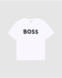 BOSS - Short Sleeve Tee-Shirt - Kids-Teens