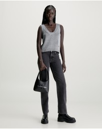 Calvin Klein Jeans - Metallic Knit Tank Top