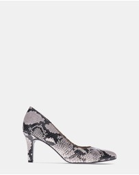 Naturalizer - Evie Pump - Black/White Snake