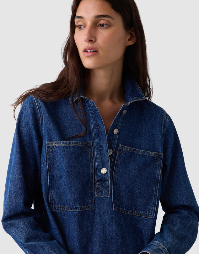 GAP - LS Shift Mini Dress