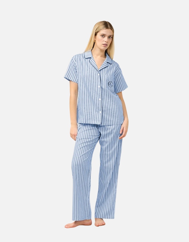 Gingerlilly - Lisa Stripe Long Pant PJ Set