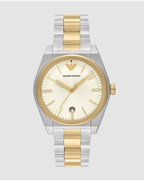 Emporio Armani - Two Tone Analogue Watch