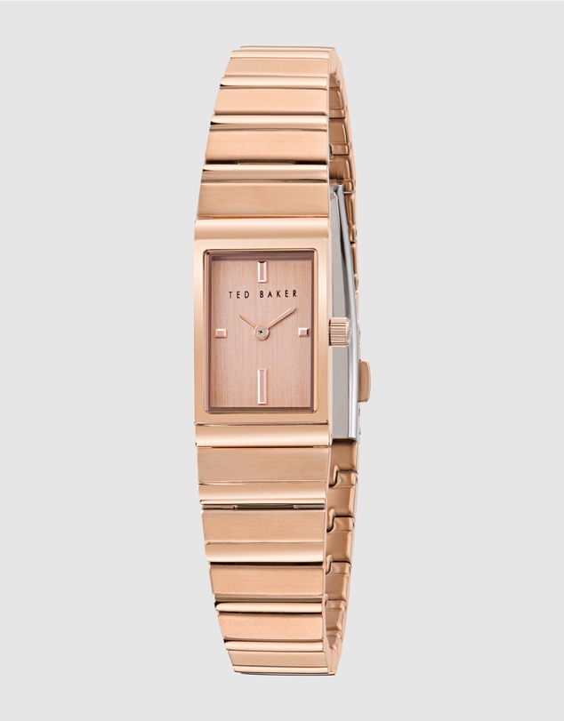 Ted Baker - Lileey Pink Rose Gold-Tone 27mm Bracelet Watch