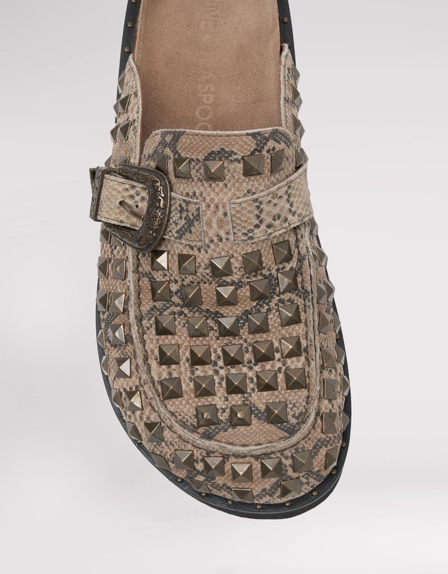 ONE TEASPOON - Studded Snake Phoenix Slides