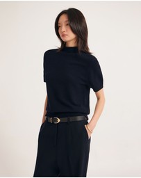 Oxford - Maxine Funnel Collar Knit