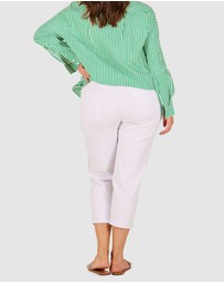 Love Your Wardrobe - Jordyn White Stretch Jeans