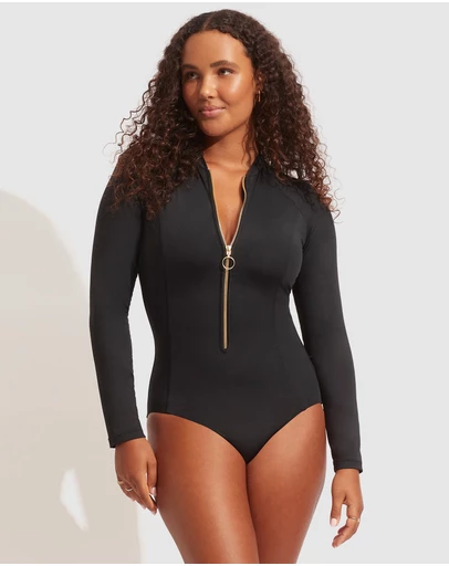 Seafolly - Zip Front Surfsuit