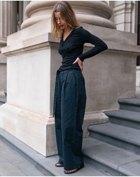 Style Addict - Belted Relaxed Trousers