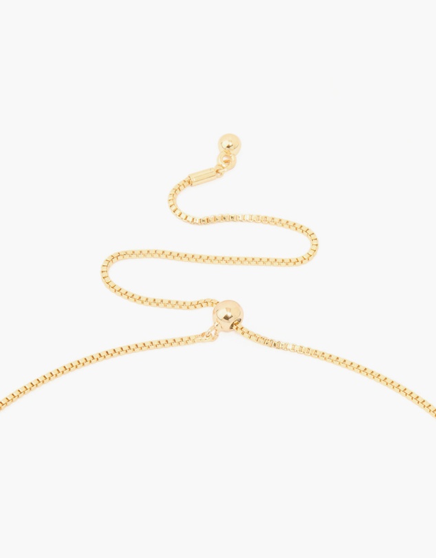 Lovisa - Gold Plated Pebble Long Toggle Necklace