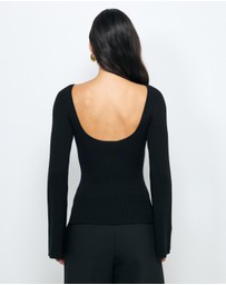 AERE - Sarai Organic Cotton Knit Top