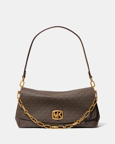 Michael Kors - Bryant Large Turnlock Convertible Chain Shoulder Bag