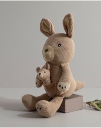 Living Textiles - Knitted Toy - Kylie the Kangaroo